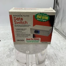 Precision Instruments Data Switch BOX Bi Directional Two Ports (4)
