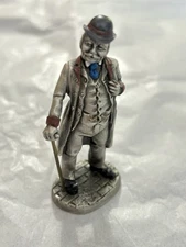 Hudson Pewter Villagers #5632 Mayor Bower. EUC & Comes W/original box.