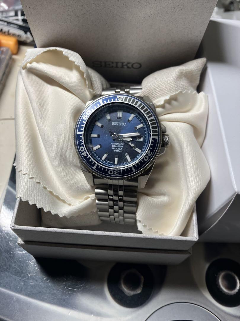 Goku SEIKO prospex first generation Samurai Titanium DIVER Goku SEIKO prospex first generation Samurai Titanium DIVER