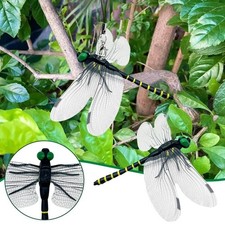 1/4/10Pieces Artificial Dragonfly Insect Models, Mosquito Repellent for Garden-