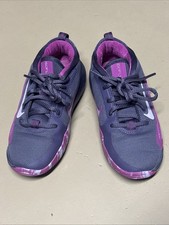Nike Kids IsoFly Purple Low Top Lace-Up Sneaker Shoes (Size: 1.5Y) Basketball