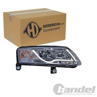 Diederichs Tuning H7/H1 Scheinwerfer Satz Chrom Klarglas Passend FüR Audi A6