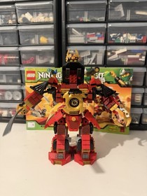 LEGO Ninjago Ninja Samurai Mech (9448) 99% Complete *read description 