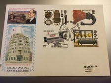 GB STAMPS RARE FIRST DAY COVER 1972 BBC LONDON