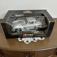 Burago Mercedes Benz 300SL 1954 Silver 1/24 scale Diecast Model Car