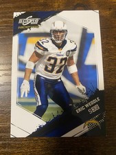 Eric Weddle 2009 Score Gold Glossy Inscriptions #240 San Diego Chargers