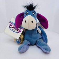 Vintage Disney Eeyore Cupid Bean Bag Plush 9" 1999 Winnie the Pooh with Tag