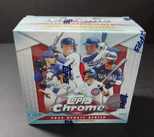 2022 Topps Update Series Chrome Baseball Factory Sealed Mega Box!