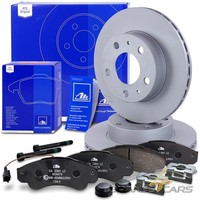 ATE Bremsscheiben +BelÄGe Vorne FÜR Citroen Jumper Fiat Ducato Peugeot Boxer