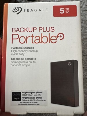 SEAGATE STHP5000400, 5000 GB HDD, 2,5 Zoll, extern, graphit