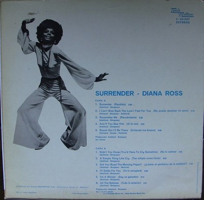 BCM CD Diana Ross/surender 、mountain Diana Ross – Surrender – CD