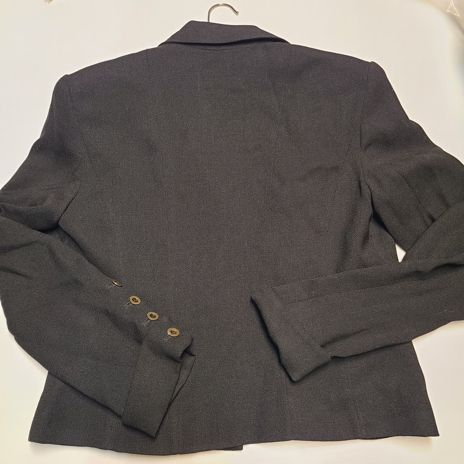 Women's Aperitiv Wool Patchwork Jacket Size 10 - image 3