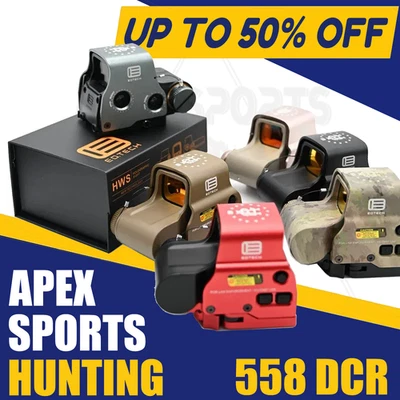 EOTECH 558 DCR Holographic Sight Red Green Dot Sight Tactical Hunting Clone