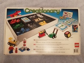 Lego Creationary Board Game 2010 Complete NICE 3844