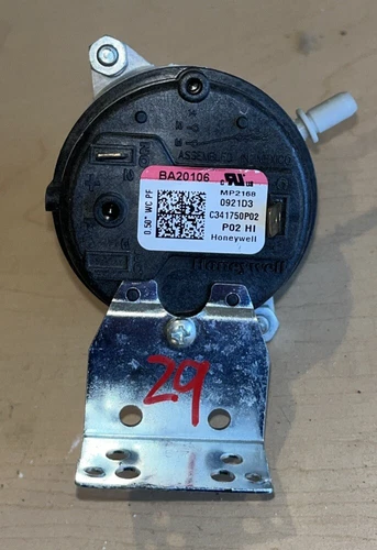 Honeywell BA20106 C341750P02 HIGH LOW Furnace Air Pressure Switch 2 stage trane