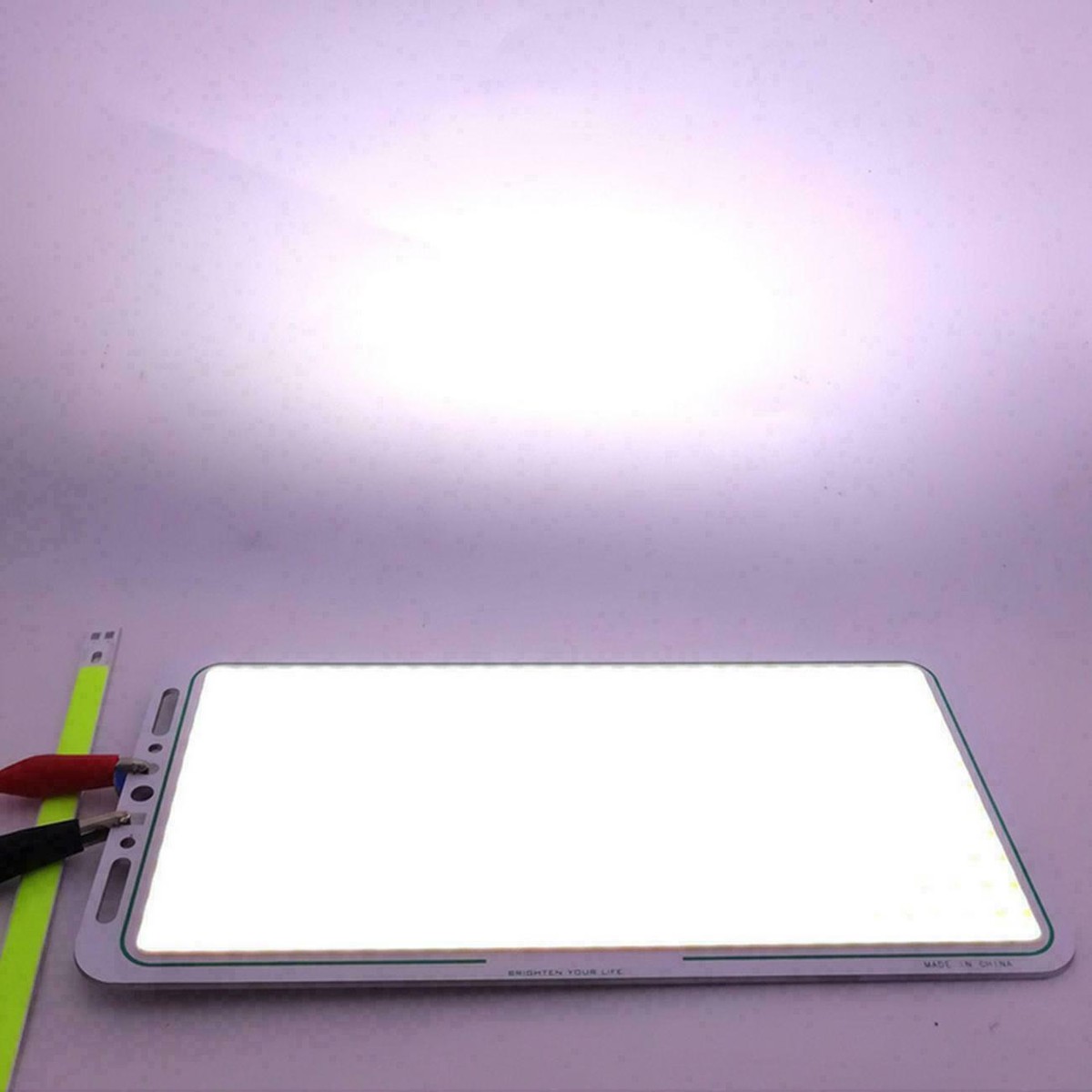 12V 70W 7 000LM LED Panel Strip COB Light Lamp 220X120mm White - Foto 4
