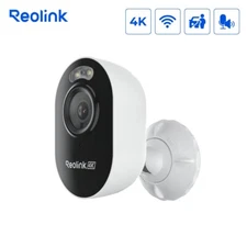 Reolink Lumus Pro 4K Outdoor Security Camera Dual-Band Wi-Fi F1.6 Super Aperture