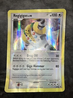 2009 Pokemon Regigigas DP40 Jumbo Promo Card | eBay