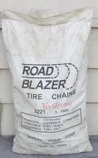 Quality Chain Corp ROAD BLAZER TIRE CHAINS 2221 Non-Cam Link Chain NEW IN BAG