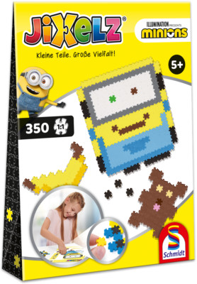 JIXELZ Schmidt Spiele Minions 350 Teile 46107