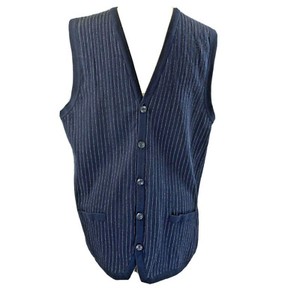 button down sweater vest