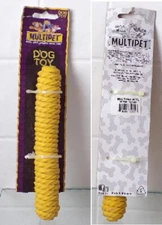 Multipet International Original Throw / Chew Dog 7.5-Inch Long Toy