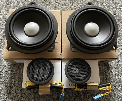 BMW F30 F31 F80 REAR DOOR HARMAN KARDON SPEAKERS TWEETERS SET | eBay