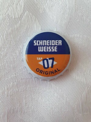 Schneider Weisse Tap 07 Beer Bottle Top Crown Cap - Germany - Used