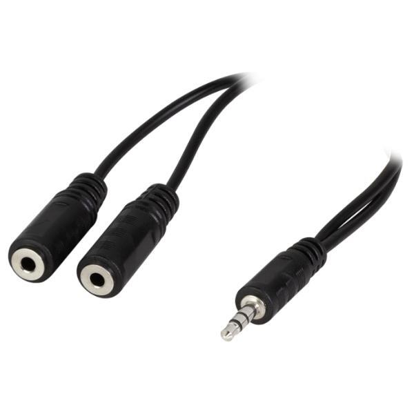 Thumbnail - Audiokabel, Klinkenstecker - 2x Klinkenkupplung Logilink Ca1046