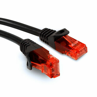 Netzwerkkabel Ethernet Patch Patchcord Kabel RJ-45 FTP CAT 6 1/3/5/7,5/10/15/20m