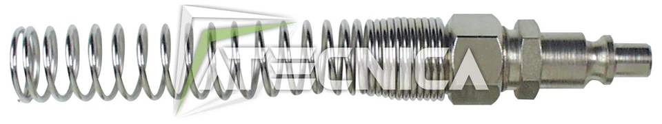 ATTACCO INNESTO RAPIDO UNIVERSALE ARIA COMPRESSA TUBO 10x8 MM FIAC 447/2