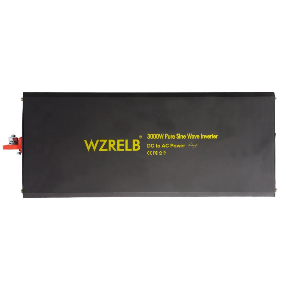 3000W Pure Sine Wave Inverter 48V to 230V 240V Power Converter Car Solar RV Home - image 2 of 4