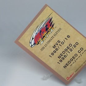 The Ultimate Eleven SNK Trading Card Gamest Collection Neo Geo Japanese 1997