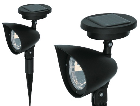 2 LAMPADE DA GIARDINO - LAMPADA SOLARE PEGASO ø14x31h CHIARO DI LUNA