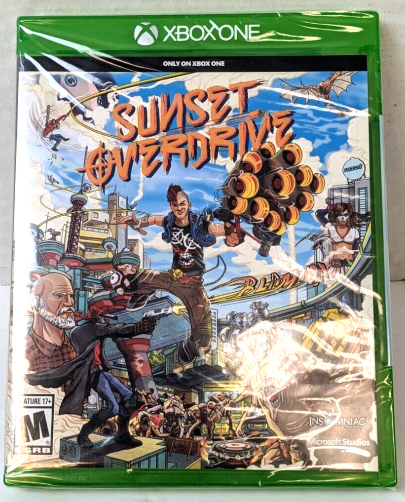 Sunset Overdrive (Xbox One) - Still Sealed - NEW 885370848885