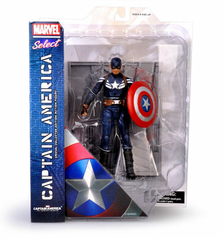CAPTAIN AMERICA 2 MARVEL SELECT The WINTER SOLDIER MODEL ACTION