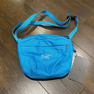 NWT! Arc teryx Mantis 2 Waist Pack  Blue Tetra  Aqua Teal Crossbody Bag Fanny