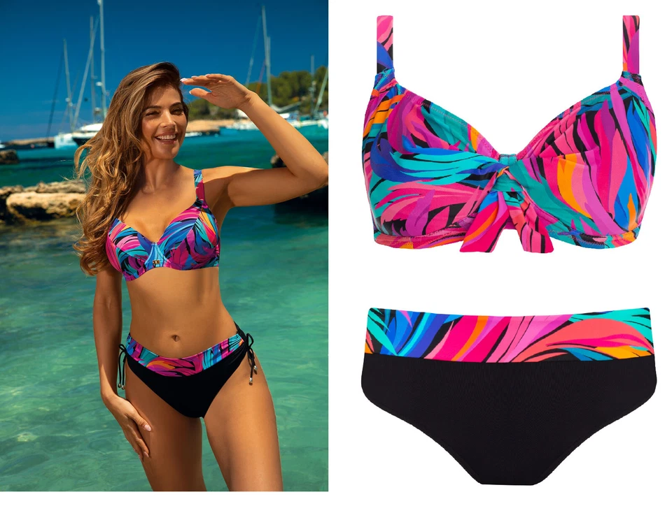 Traumhafter Big-Cup Übergröße Bügel Bikini SELF Gr.42-50 Cups C-G (Mod.934 MI6) - Bild 2 von 4