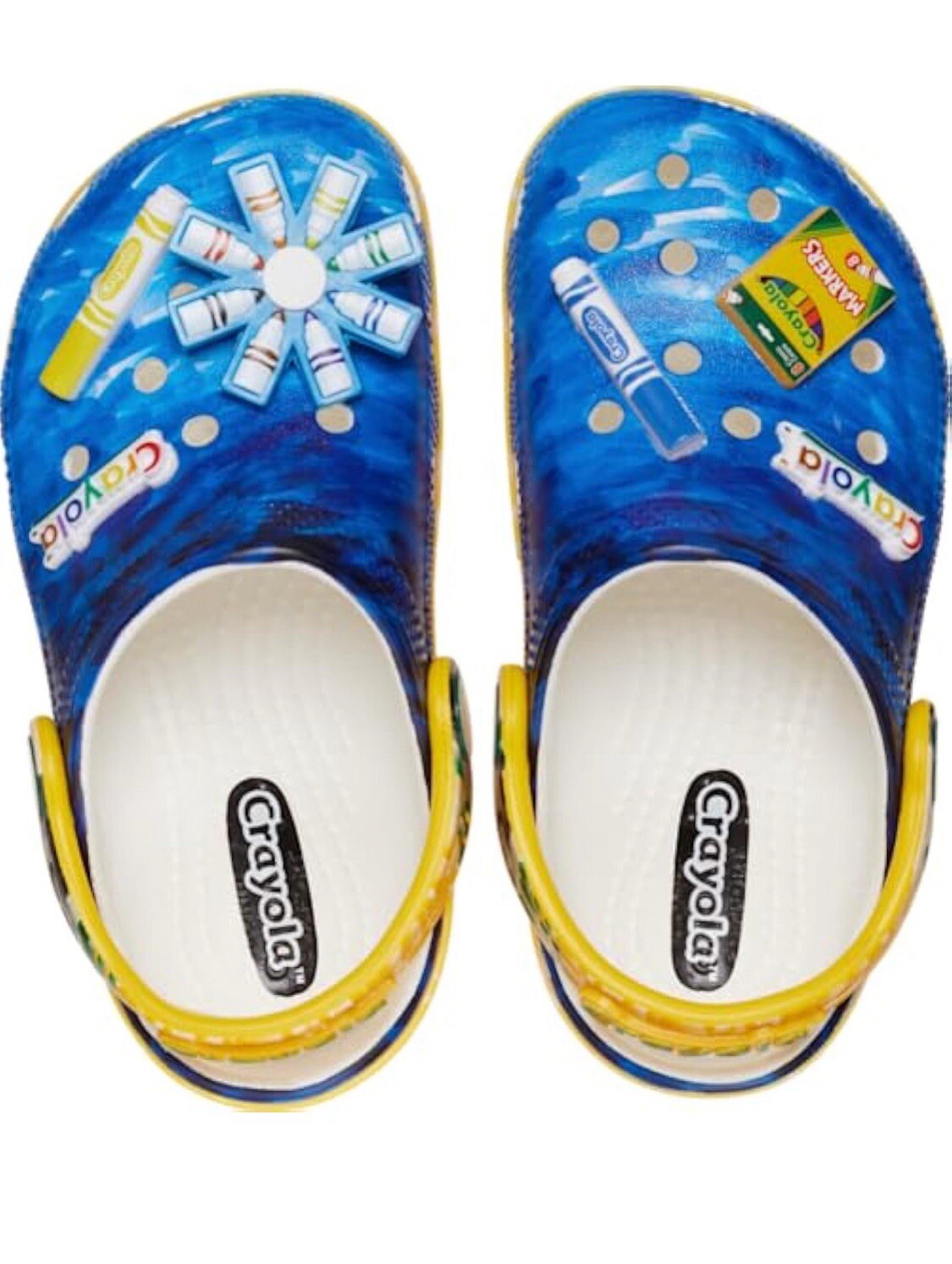 Brand New Kid's Crocs Crayola Classic Clogs  Size J3