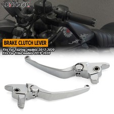 Chrome Adjust Clutch Lever For Harley Touring Road King Street Glide 17-20 Trike