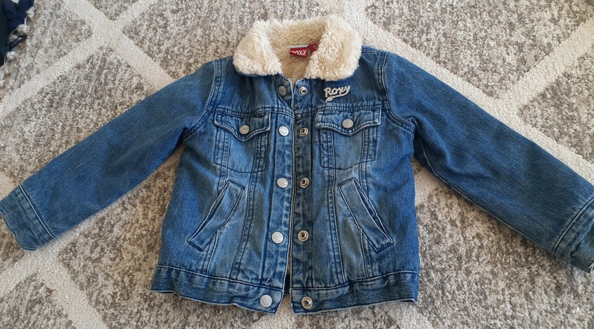 Roxy denim jacket cheap