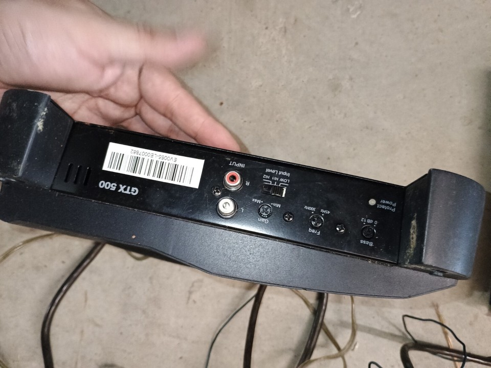 JBL GTX500Mono subwoofer amplifier — 500 watts RMS x 1 at 2 ohms eBay