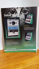 ELECTRO HARMONIX EFFECTS  GUITAR PRINT AD 11 X 8.5  005002
