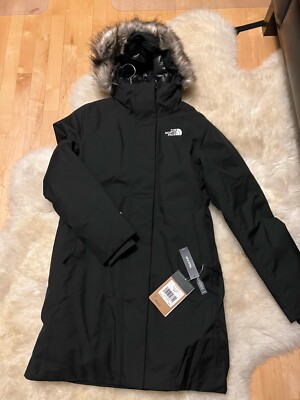 NWT New Style North Face Arctic Parka Down Waterproof Jacket Black SMALL $350