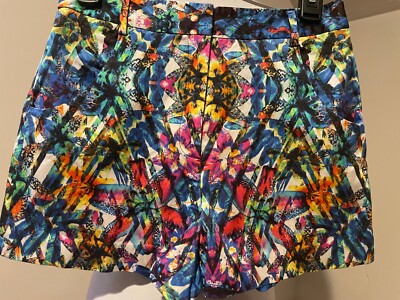 MILLY Womens Colorful Shorts - Sz 4