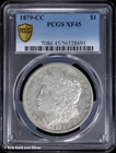 1879-CC $1 Morgan Silver Dollar PCGS XF45