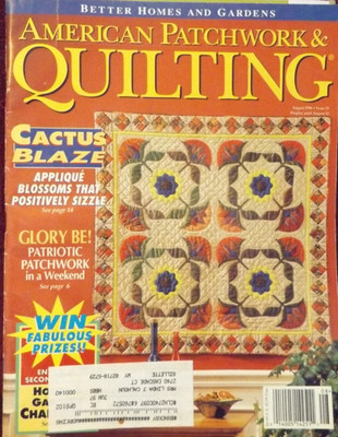 American Patchwork & Quilting August 1996 Issue 21