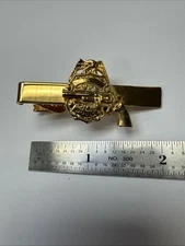 Police Badge With Pistol 2” Tie Bar - Gold - Police Uniform - NEW - Per Piece