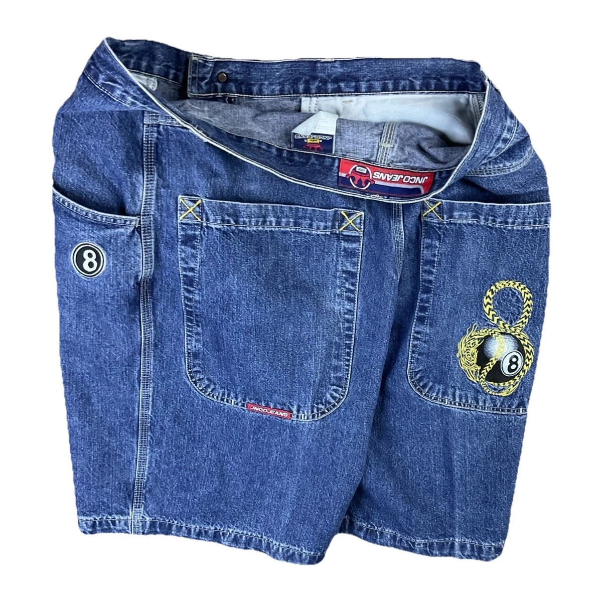 JNCO Denim Shorts for Men Blue for sale | eBay