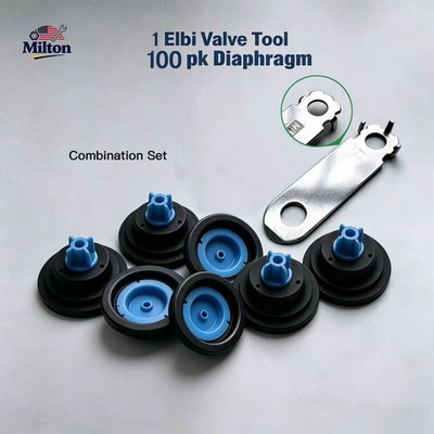 100pk Diaphragm823492  1 x Elbi Valve Tool for Hue, Wascomat Water Valve # 395P4